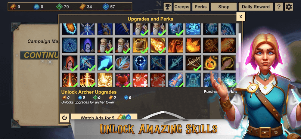 Tower Guardians v1.13 MOD APK (Unlimited Trades)