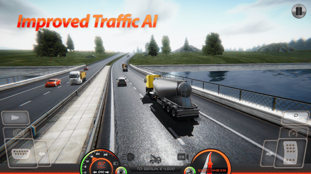 Truck Simulator: Europe 2 v0.62 MOD APK (Unlimited Cash, Max Level)