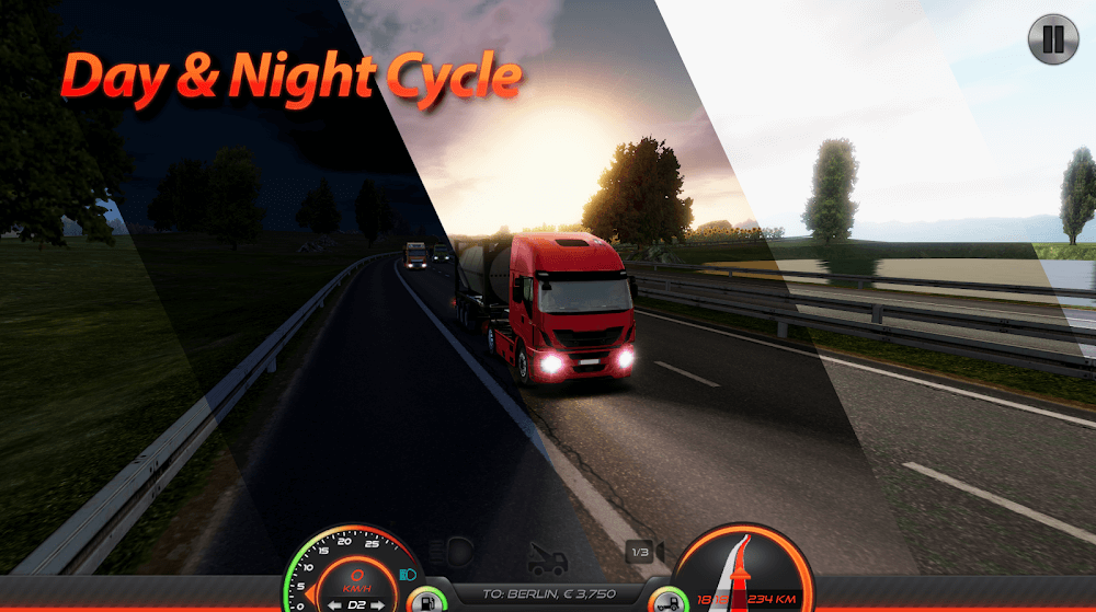 Truck Simulator: Europe 2 v0.62 MOD APK (Unlimited Cash, Max Level)