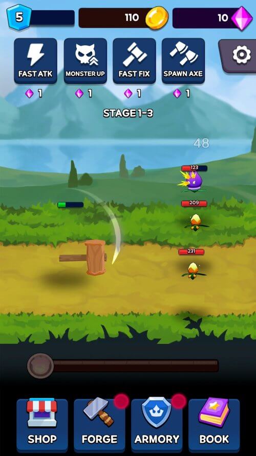 Ultimate Axe Clicker v1.2.5 MOD APK (Unlimited Gold, Diamonds)