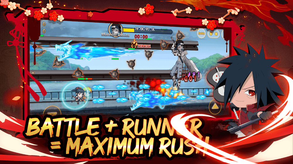 Ultimate Ninja Running v1.0 MOD APK (High Damage, High Defense)