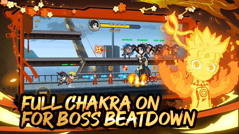 Ultimate Ninja Running v1.0 MOD APK (High Damage, High Defense)