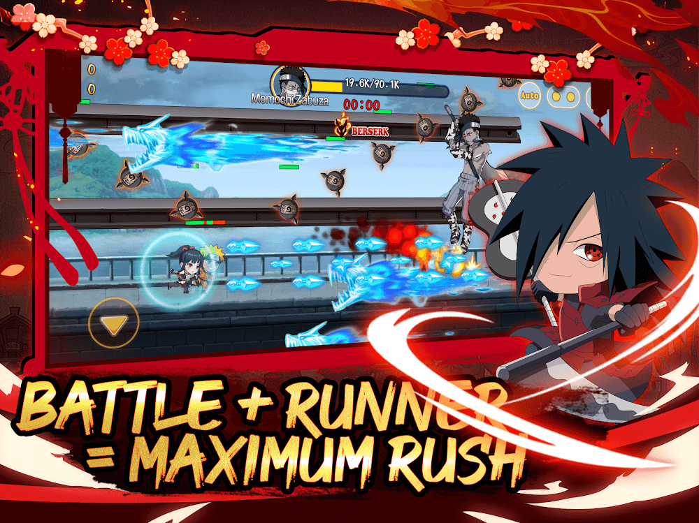 Ultimate Ninja Running v1.0 MOD APK (High Damage, High Defense)