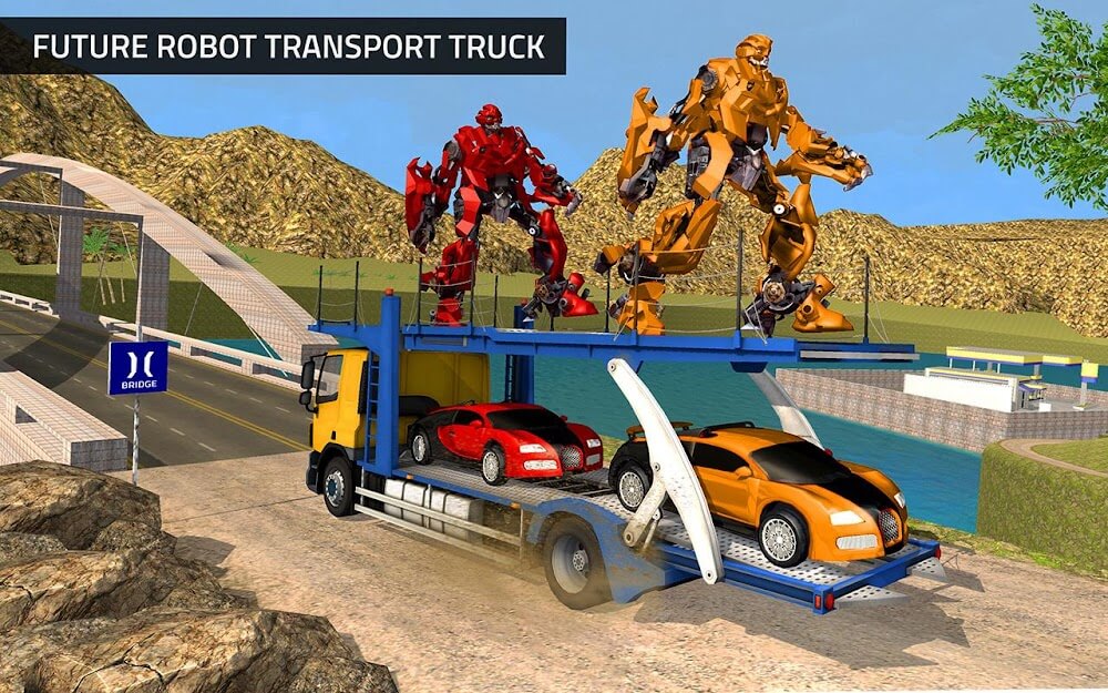 US Robot Transform Car Driving v1.0.8 MOD APK (Unlimited Money)