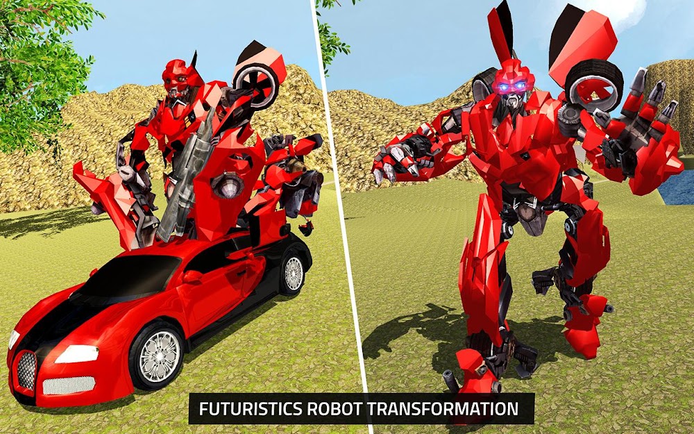 US Robot Transform Car Driving v1.0.8 MOD APK (Unlimited Money)