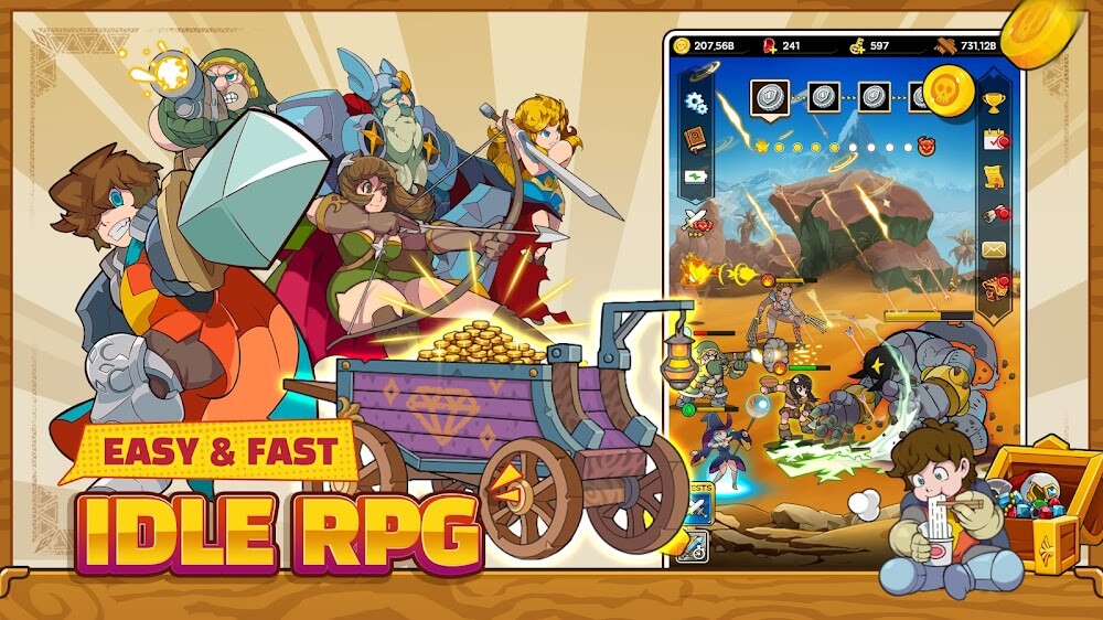 Vahn's Quest v1.11.2346 MOD APK (Damage, Defense Multiplier, God Mode)