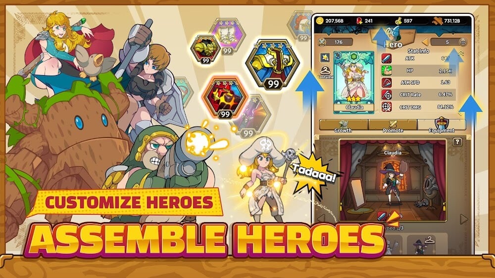 Vahn's Quest v1.11.2346 MOD APK (Damage, Defense Multiplier, God Mode)