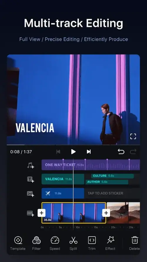 VlogNow VN Video Editor v2.10.0 MOD APK (Premium Unlocked)