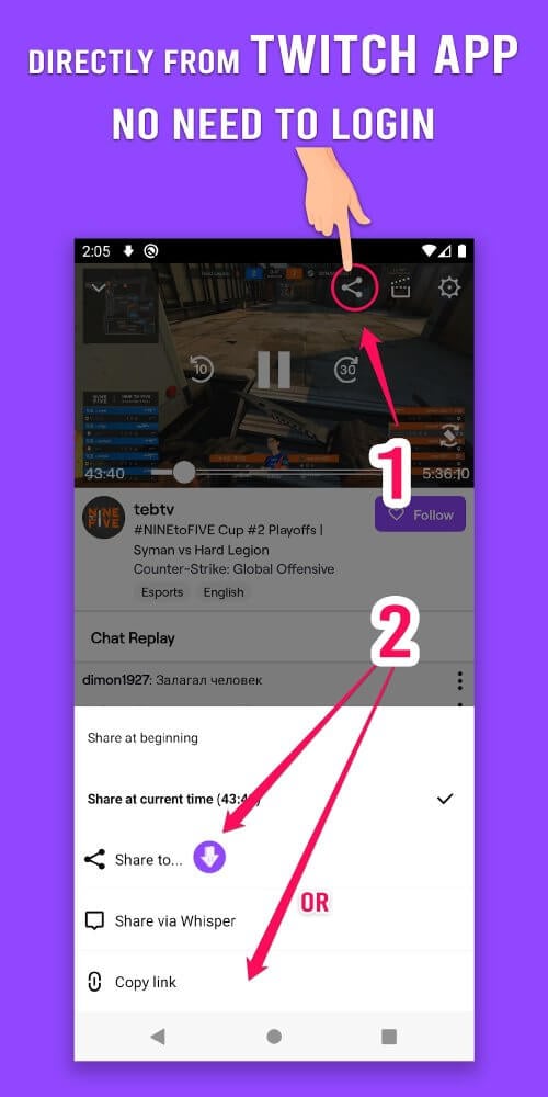 VodTwit Downloader v26.1.6 MOD APK (Premium Unlocked)