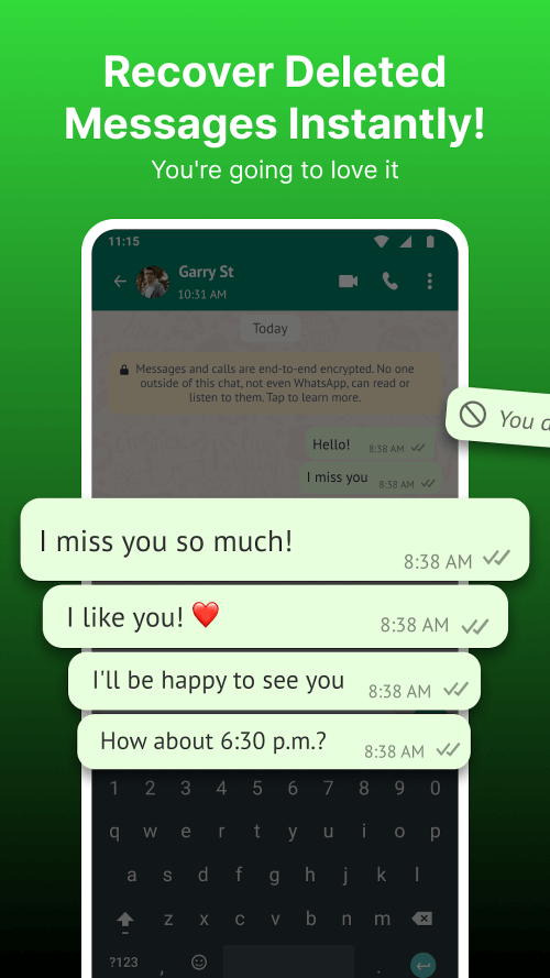 WA Deleted Messages Recovery v1.8.1 MOD APK (Premium Unlocked)
