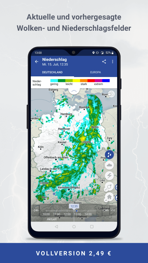 WarnWetter v5.3.0 MOD APK (Premium Unlocked)