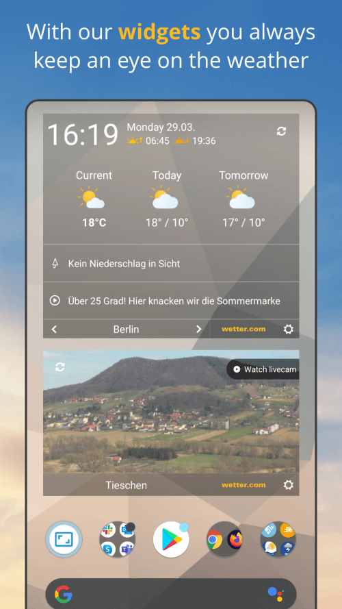 wetter.com v2.74.6 MOD APK (Premium Unlocked)