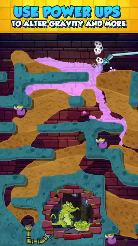 Where's My Water? 2 MOD APK v1.9.49 (Hints, PowerUps, Unlocked)