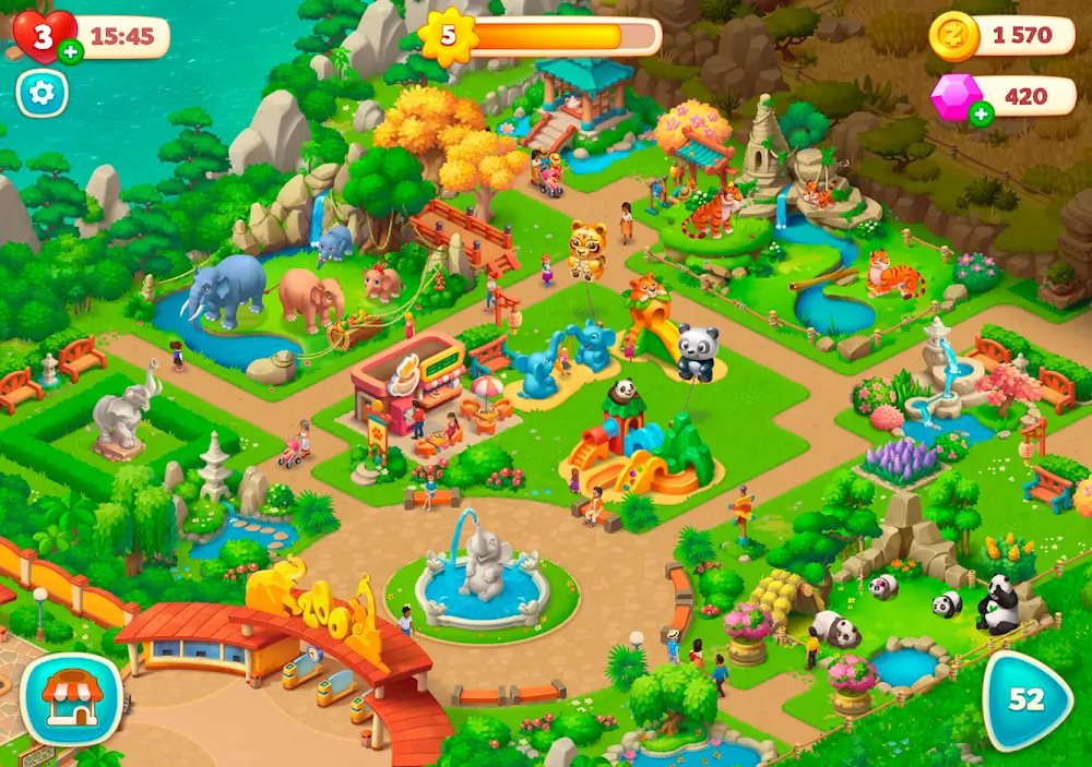Wildscapes MOD APK v2.4.0 (Unlimited Money)