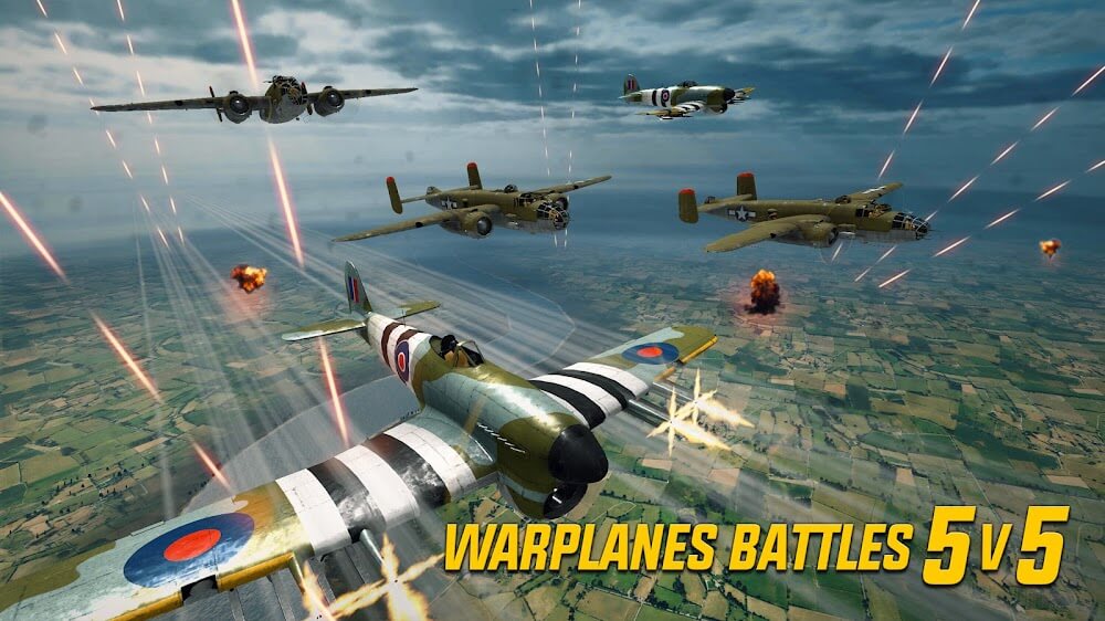 Wings of Heroes v2.2.1 MOD APK (No Reload, Cooldown)