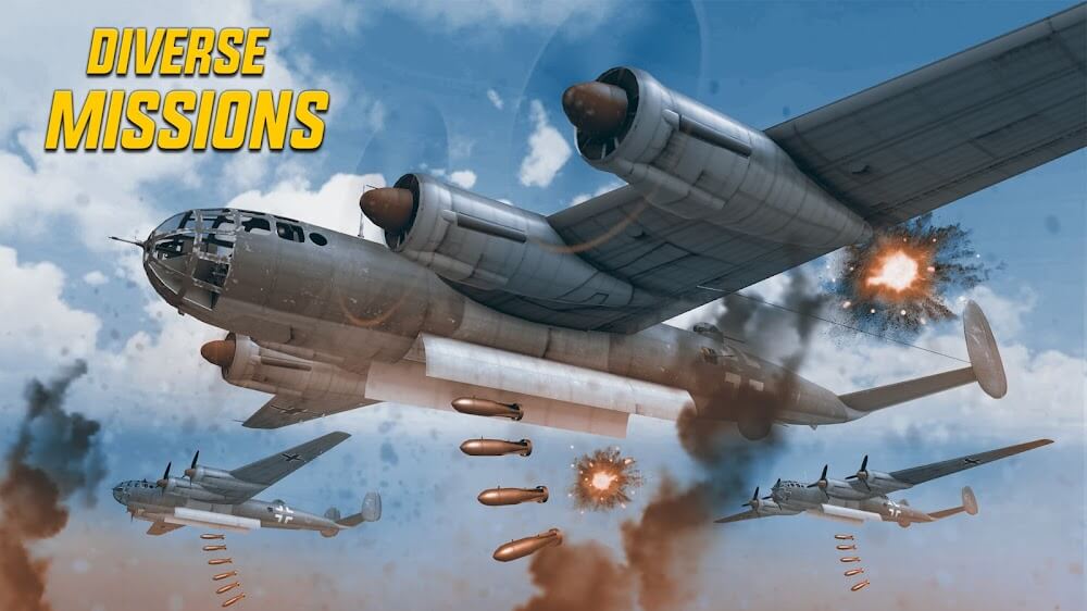 Wings of Heroes v2.2.1 MOD APK (No Reload, Cooldown)