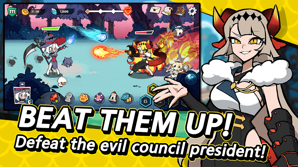 Witch and Council v1.0.40 MOD APK (God Mode, Unlimited Gold, One Hit)
