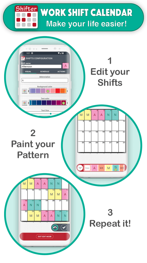 Work Shift Calendar v2.0.7.8 MOD APK (Premium Unlocked)