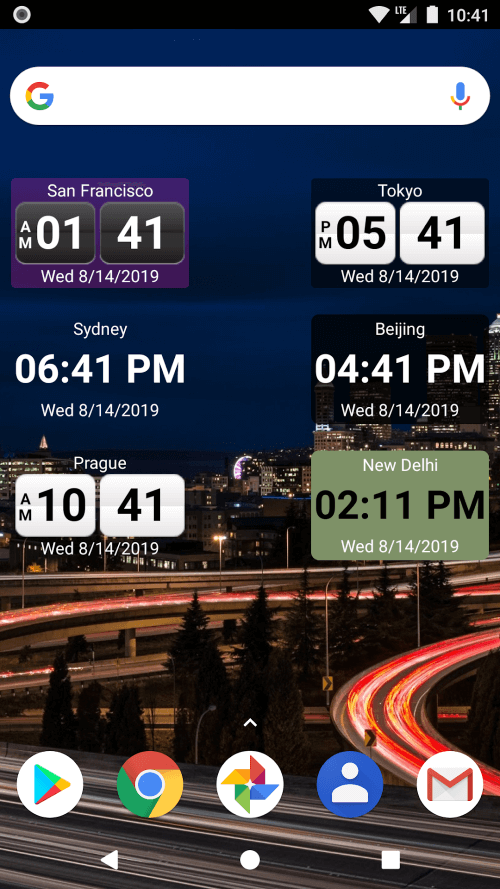 World Clock Widget 2023 Pro v5.7.0 APK (Full Version)