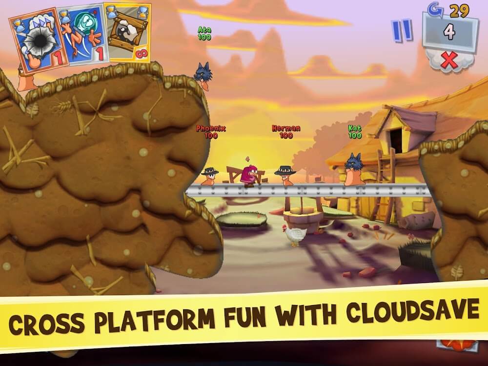 Worms 3 v2.1.705708 MOD APK (Unlimited Money, Unlocked)