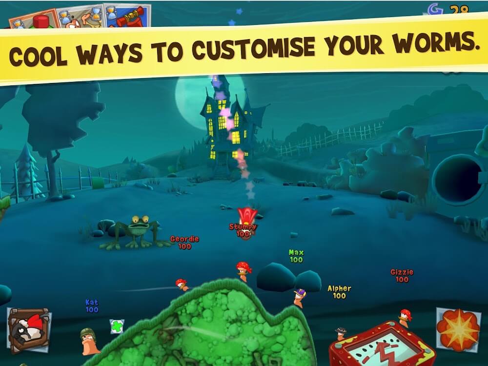 Worms 3 v2.1.705708 MOD APK (Unlimited Money, Unlocked)