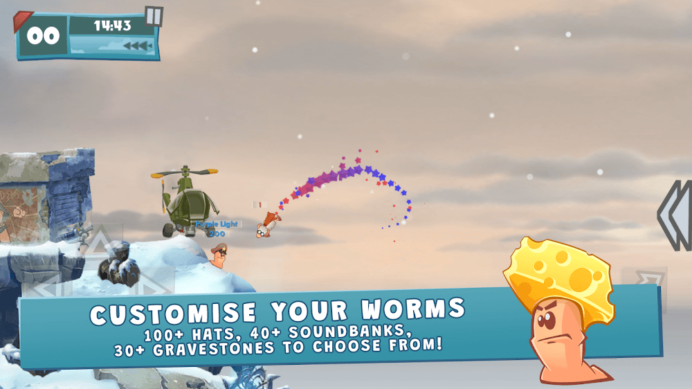 Worms W.M.D: Mobilize v1.2.809093 APK (Full Game)