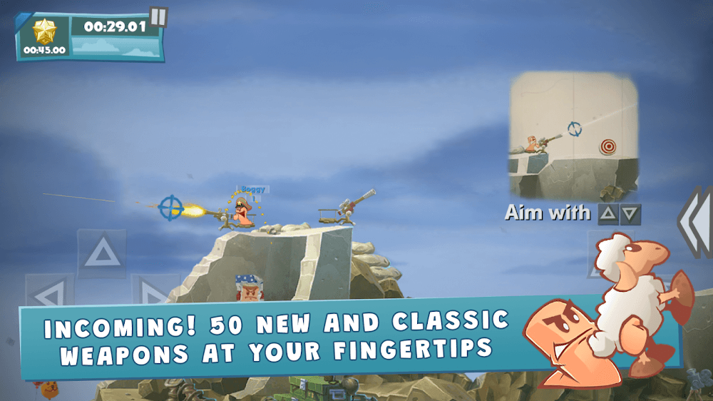 Worms W.M.D: Mobilize v1.2.809093 APK (Full Game)