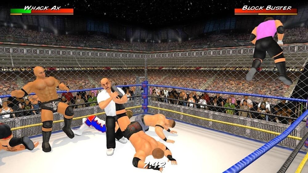 Wrestling Revolution 3D MOD APK v1.740.64 (Pro version Unlocked)