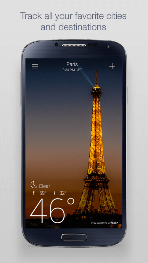 Yahoo Weather v1.63.0 MOD APK (Premium Unlocked)