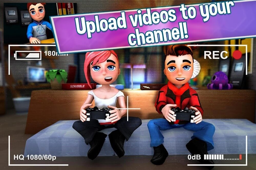Youtubers Life v1.8.9 MOD APK (Unlimited Money, Unlocked All)