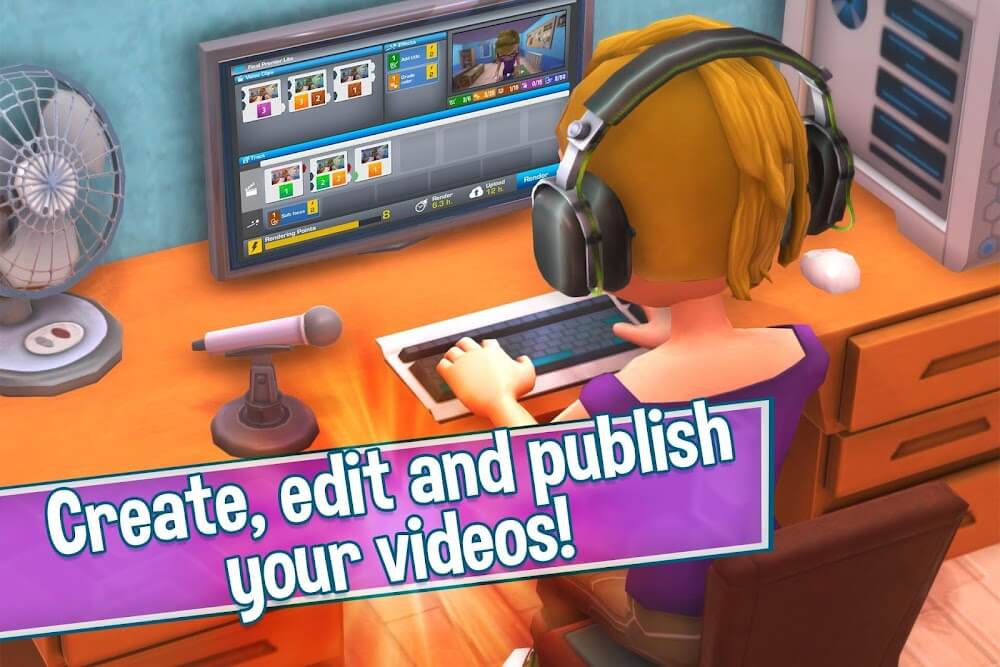 Youtubers Life v1.8.9 MOD APK (Unlimited Money, Unlocked All)