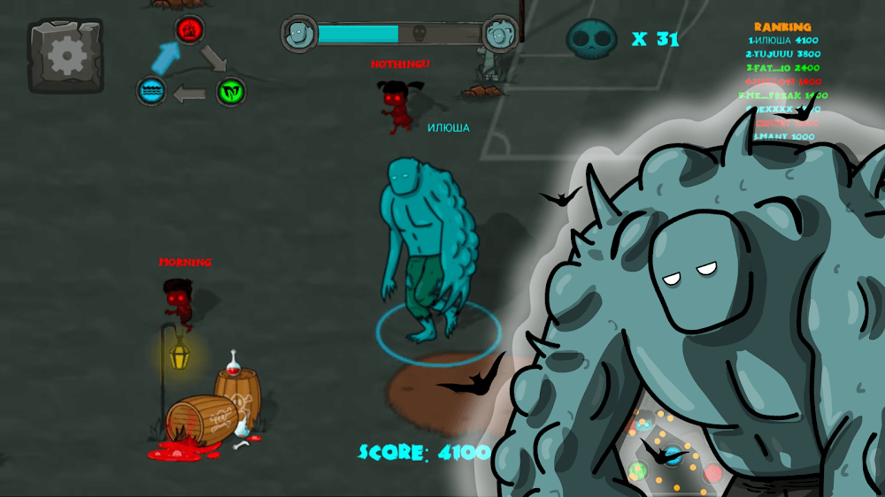 Zombeat.io v1.9.4 MOD APK (Make 1M Coins, Speed Movement kills/Score x10, No-ADS)