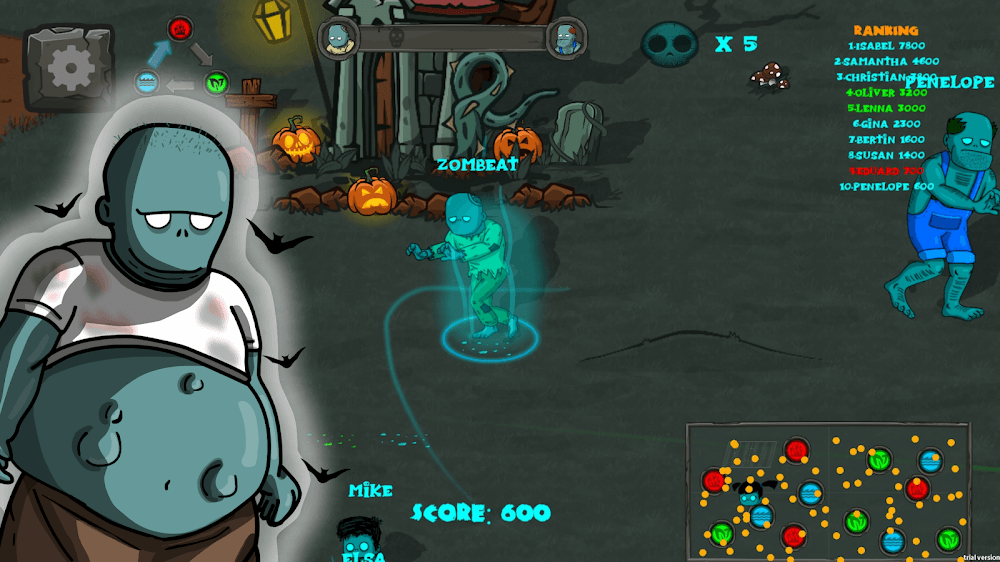 Zombeat.io v1.9.4 MOD APK (Make 1M Coins, Speed Movement kills/Score x10, No-ADS)