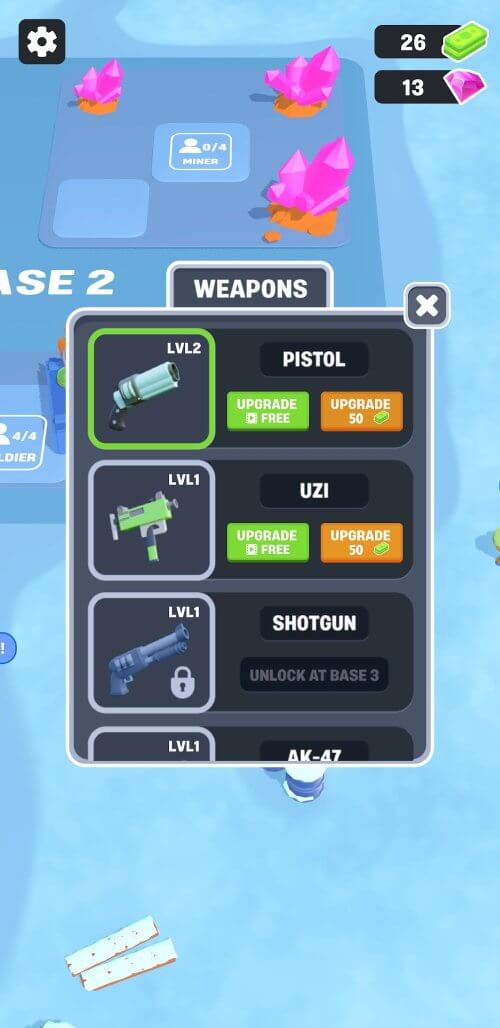 Zombie Attack v4.8 MOD APK (Unlimited Gems, Cash)