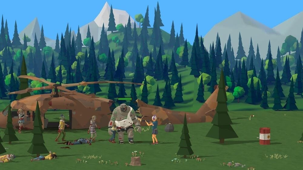Zombie Forest 3: Underground v1.0.23 MOD APK (Unlimited Ressources, No Ads)