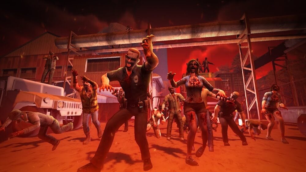 Zombie Shooting D-Day2 v1.1.9 MOD APK (Menu: Unlimited Gold, Unlimited Ammo)