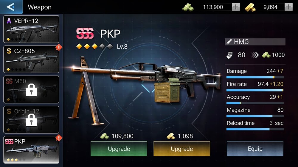 Zombie Shooting D-Day2 v1.1.9 MOD APK (Menu: Unlimited Gold, Unlimited Ammo)