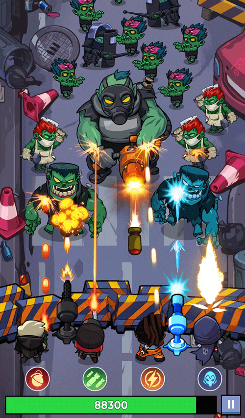 Zombie Survival: Idle Defense v1.3.6b1 MOD APK (One Hit, God Mode, Money)