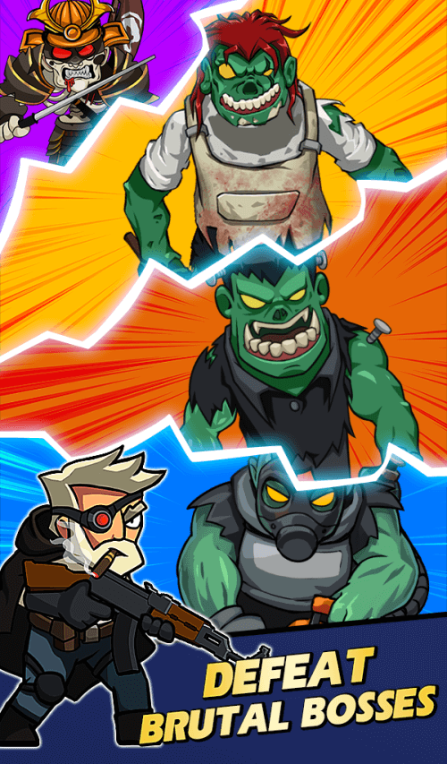 Zombie Survival: Idle Defense v1.3.6b1 MOD APK (One Hit, God Mode, Money)