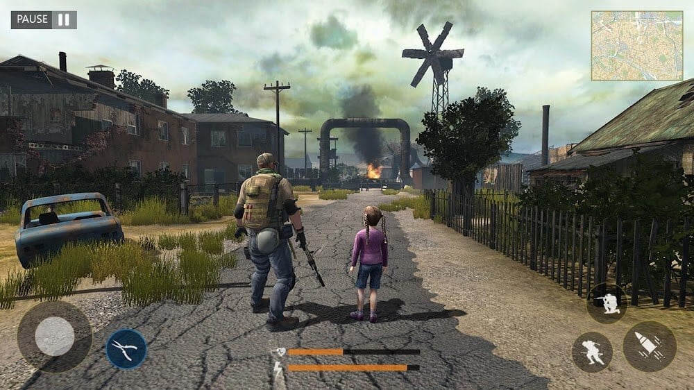 Last of Zombie: Real Survival Shooter 3D v1.2.0 MOD APK (God Mode, Dumb Enemy)
