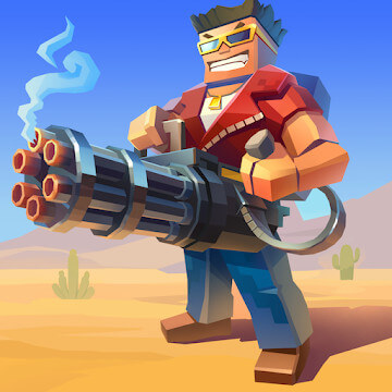 4 GUNS v1.04 MOD APK + OBB (God Mode, One Hit, Ammo)