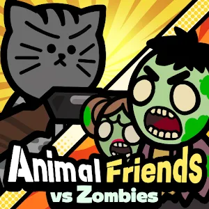 Animal Friends vs Zombies v1.1.45 MOD APK (Menu, Damage, Attack Speed, Gold, Gem)