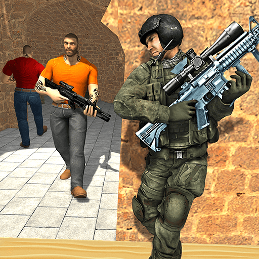 Anti-Terrorist Shooting Mission v16.8 MOD APK (God Mode, Dumb Enemy)