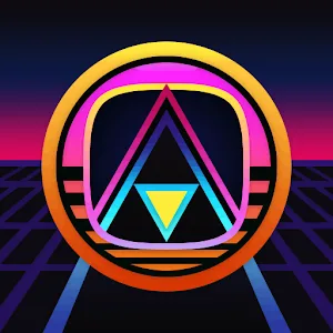 ATOMIC - Dark Retro Icon Pack v16.0.1 APK (Full Version)