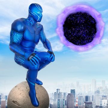 Black Hole Hero Superhero Game v10.8 MOD APK (Unlimited Money, Speed)