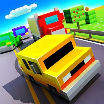Blocky Highway: Traffic Racing v1.2.7 MOD APK (Unlimited Money)