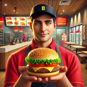 Burger Simulator! v20.4.0 MOD APK (Menu, Unlimited All)