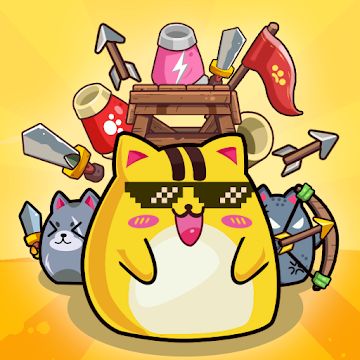 CatnRobot Idle Defense Grow TD v4.1.4 MOD APK (Free Upgrades)