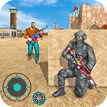 Combat Shooter 2 v2.6 MOD APK (Dumb Enemy)