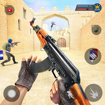 Commando Strike Shooting v7.6 MOD APK (Enemy Can't Attack)